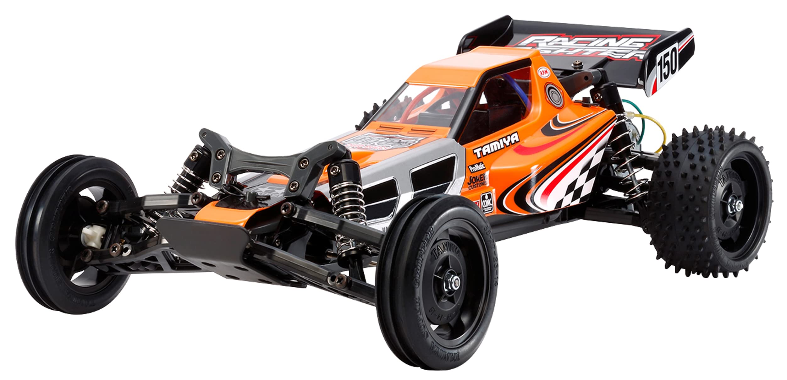 

Tamiya Scale Electric RC Car Series 628 Racing Fighter Model 58628 1/10 No. (DT-03 Chassis) Off-Road