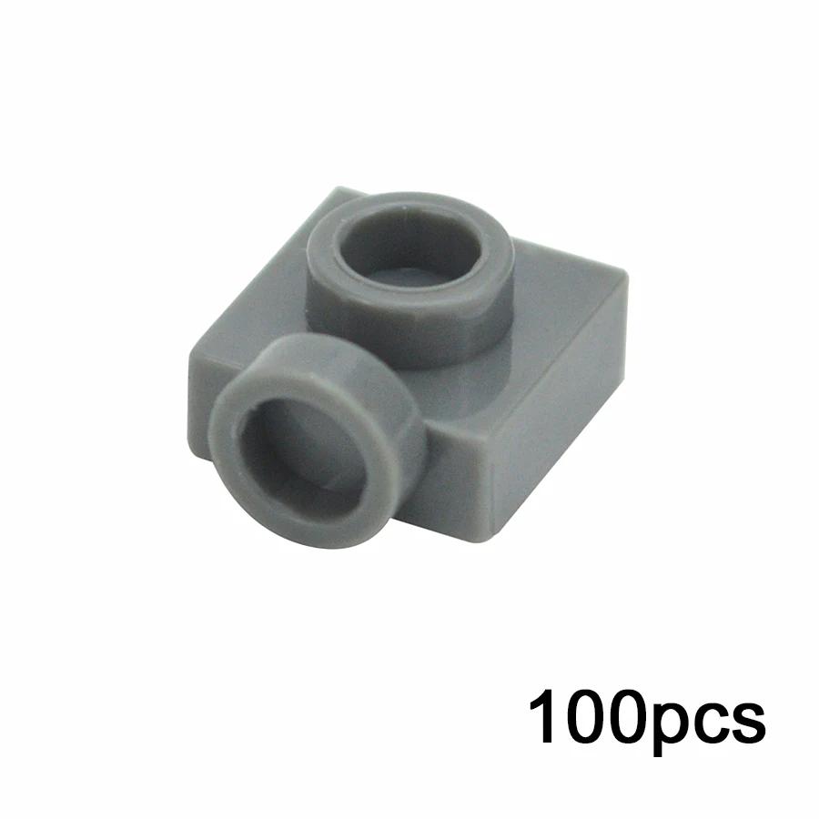 MOC Part Assemble Plate Special 1x2 with Handles Thin Brick Clip DIY Building Block Kid Toy Compatible 63868 92280 60478 18649