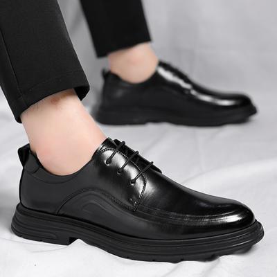 Fashion High Quality Casual Men's Leather Shoes Minimalist Comfortable and Luxurious Style Formal Business and Office Four Seasons Shoes
