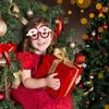 New Cartoon Cute Glowing Christmas Dress Up Glasses Christmas Led Glow Cartoon Glasses Frame Children's Toys Holiday Party Gifts