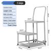 Anti-Slip Movable Climbing Ladder for Warehouse and Supermarket Storage