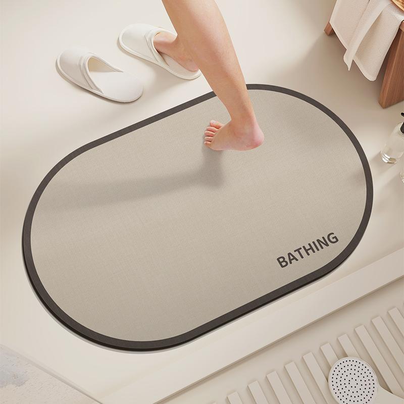 

Cloud Bathroom Anti Slip Floor Mat Water Absorbent Quick Dry Easy To Clean Bathroom Foot Mat Home Decor 30X60CM(1X2FT
