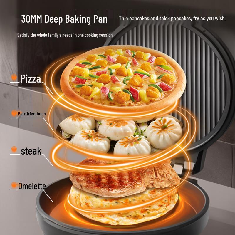 Sacon Double-Sided Electric Griddle CN Plug (adapter Included)