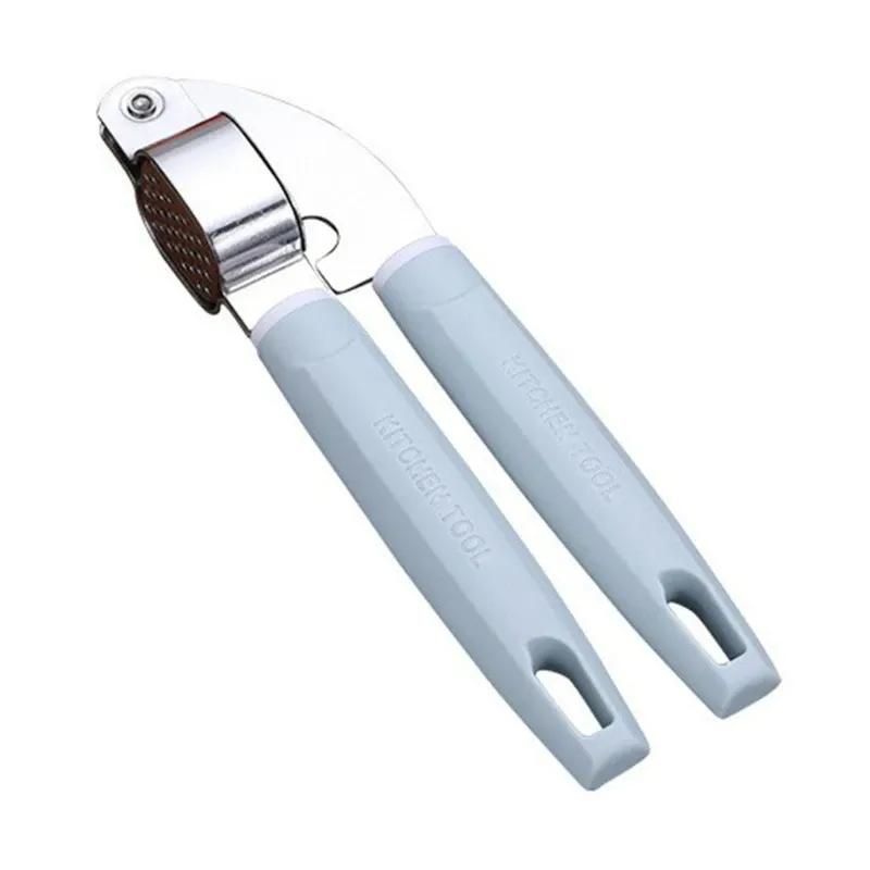 Nový 2024 Ruční lis na česnek s dřevěnou rukojetí Nerezová ocel 304 Drtič česneku Loupač česneku Drtič česneku Kreativní kuchyňské pomůcky1. Česnek