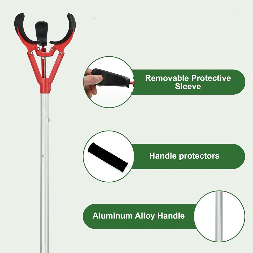 1Pc High-Reach Fruit Picker Lightweight Design For Comfortable Long-Term Use Stable Stand For Easy Picking Suitable For Apples Pears Persimmons