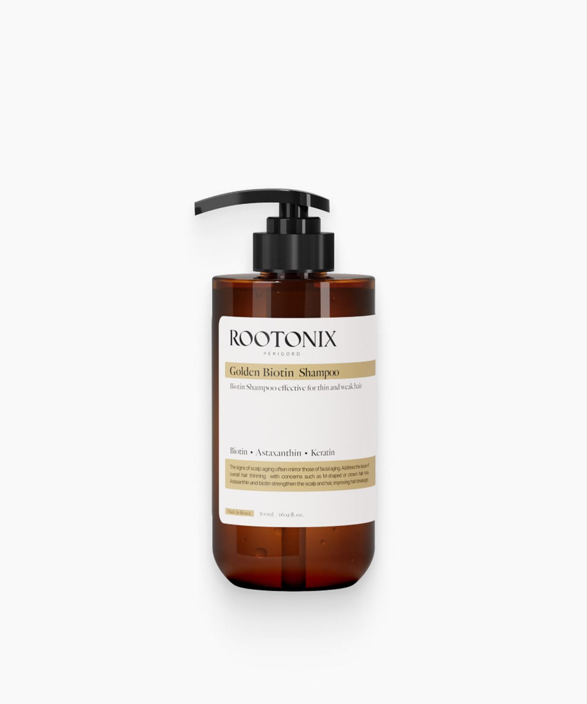 Thin Hair Volume Repair Golden Biotin Hair Loss Shampoo
