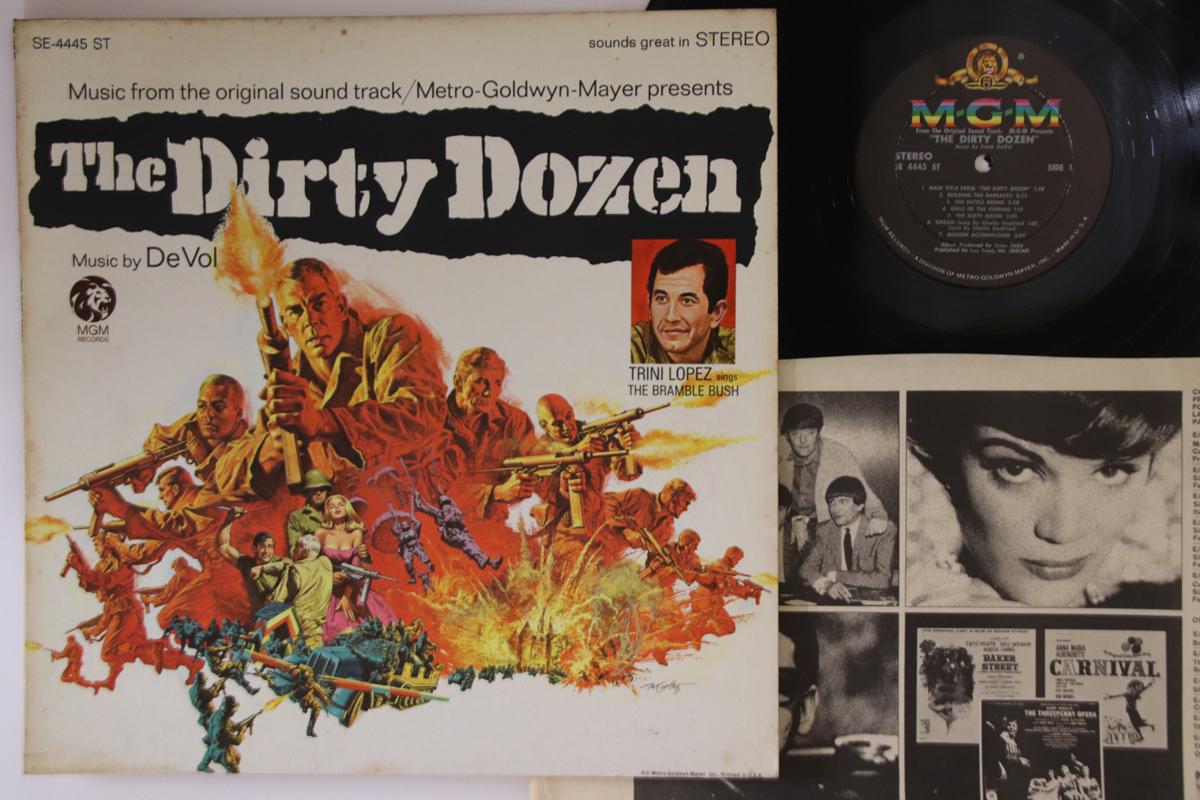 

LP Record FRANK DE VOL - Dirty Dozen SE4445ST MGM 1967 US Soundtracks & Musicals Used