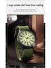 TPW 2024 Men's Luminous Nylon Quartz Watch with Date and Week Display