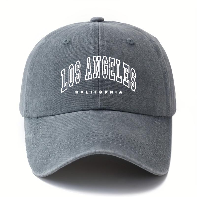 Men's retro baseball cap Los Angeles lightweight outdoor duckbill cap, suitable for camping party occasions, truck drivers