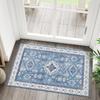 Indoor Entrance Retro Carpet Light Gray Printed Rug Soft Carpets Living Room Decoration Mat Bedroom Beside Kitchen Non Slip Mats