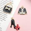 Five-Pointed Star Rhinestone Pearl Resin Hairpin DIY Accessory