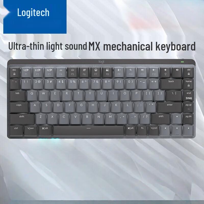 

Logitech MX Mini Compact Wireless Mechanical Keyboard