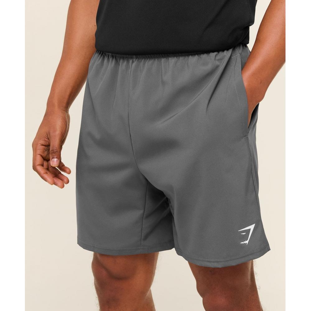 Gymshark Arrival 7  Shorts Silhouette Grey A2a1l Gbp4