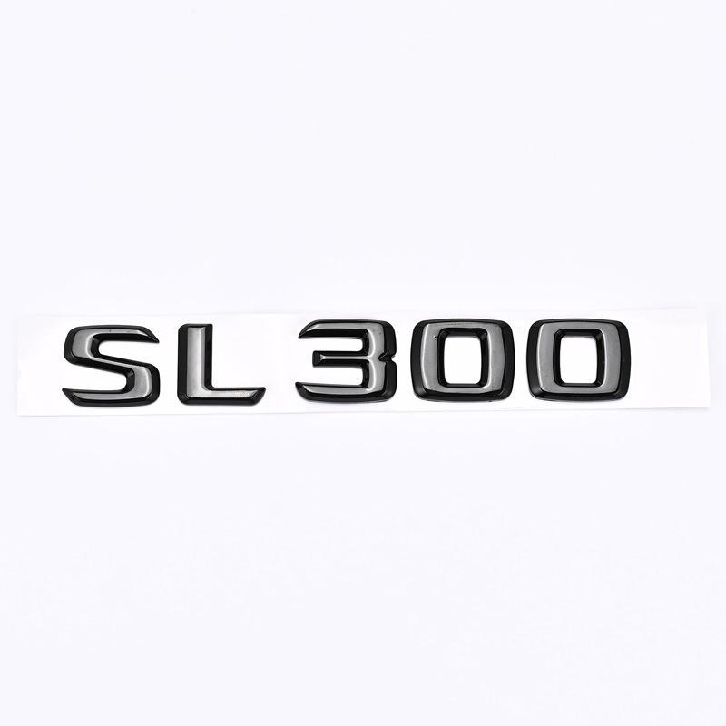 Compatible with Older Mercedes-Benz Models: SL300, SL350, SL400, SL500, SL550 - Rear Tail Logo Modification