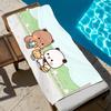DUDU BUBU Kawaii Towel  Pool Beach Towel Portable Quick Fast Dry Sand Outdoor Travel Swim Blanket Thin  Mat Bath Towel