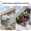 1PCS Stove Top Cover Protector Mat Non-Slip Silicone Heat Resistant Mat for Kitchen Countertop Dish Drying Rack Pad with