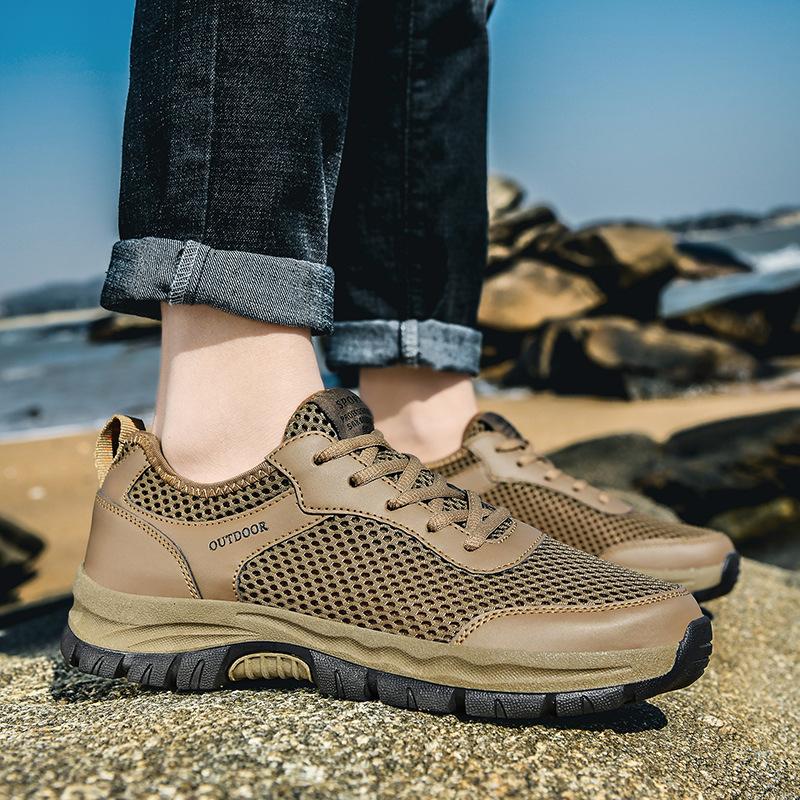 Large size men's shoes 2025 spring and summer new fashion trend casual shoes outdoor fashion running sports men's shoes