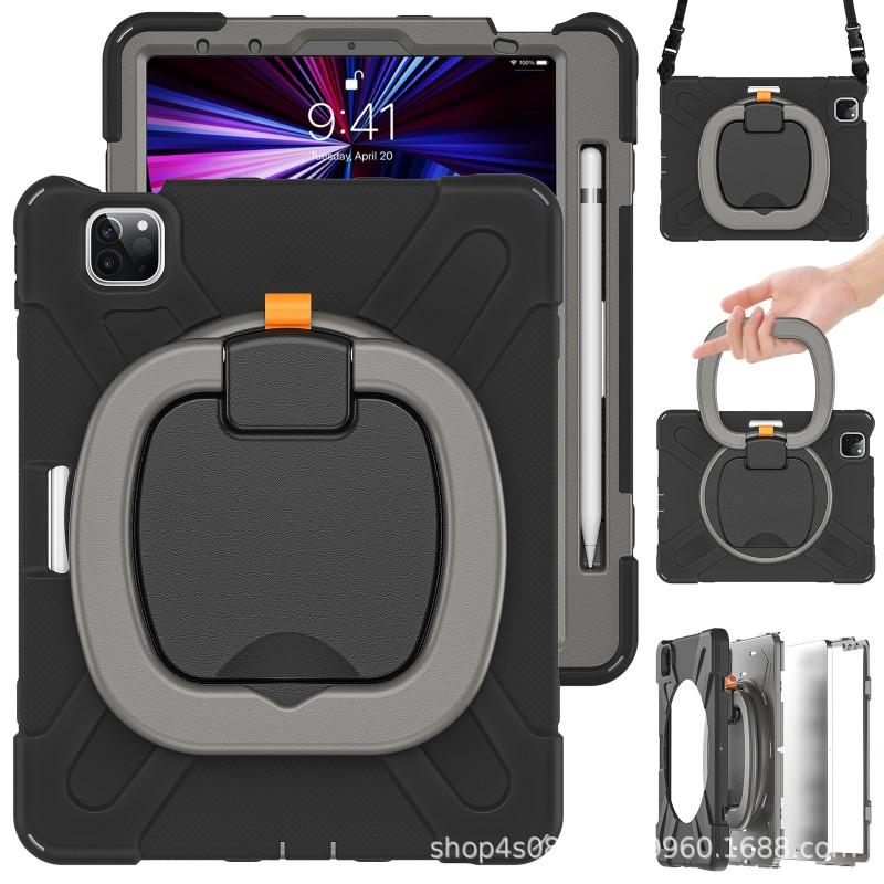 IPad 10th Gen Case Pro 11/12.9 Mini 6 Silicone Shockproof Cover With Stand Pencil Holder
