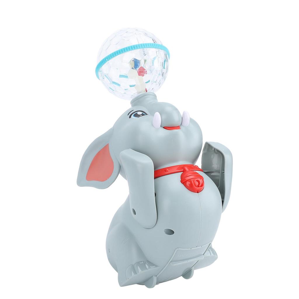 Electric Elephant Toy with Light Music Baby Light Up Toy Rotating Ball Dancing Singing Crawling