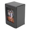 Picture Holder Case Fit for SQ Film Photos 3 Inch Anti Scratch PU Leather Photo Storage Box Game Card Storage