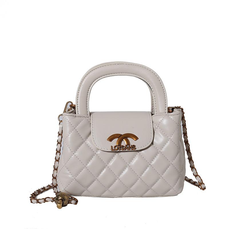 Geantă premium cu lanț de diamante, geantă de mesager pentru femei, nouă, de primăvară și vară, la modă, versatilă, de umăr, sub braț