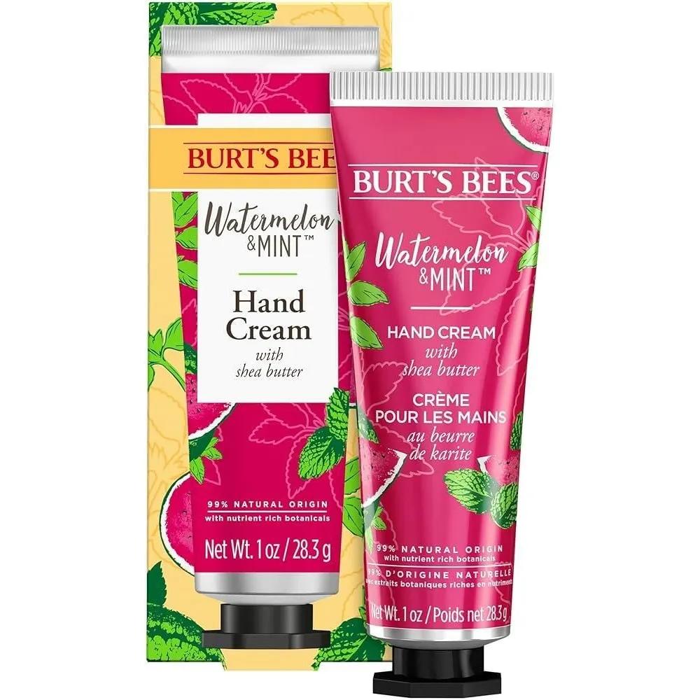 [100% Оригинал] Крем для рук Burts Bees Арбуз и Мята, 28,3 г (1 унция)