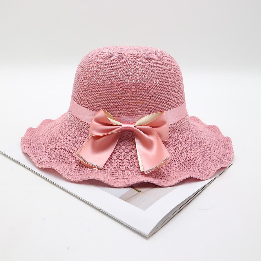 Women's Straw Hat with Large Brim, Summer Shading, Sweet and Versatile Cool Hat, Seaside Beach Hat, Sunscreen Hat, Women's Model
