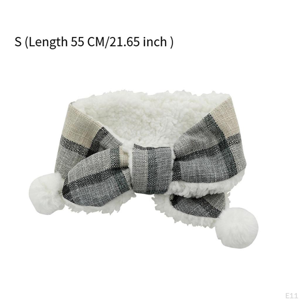 Cozy Pet Neckwear for Winter Adventures