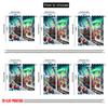 2pcs,2D Plane Printing Creative Curtains Christmas Train2 (3) Versatile Durable Polyester (without Rod) Room Decor Ldeal for