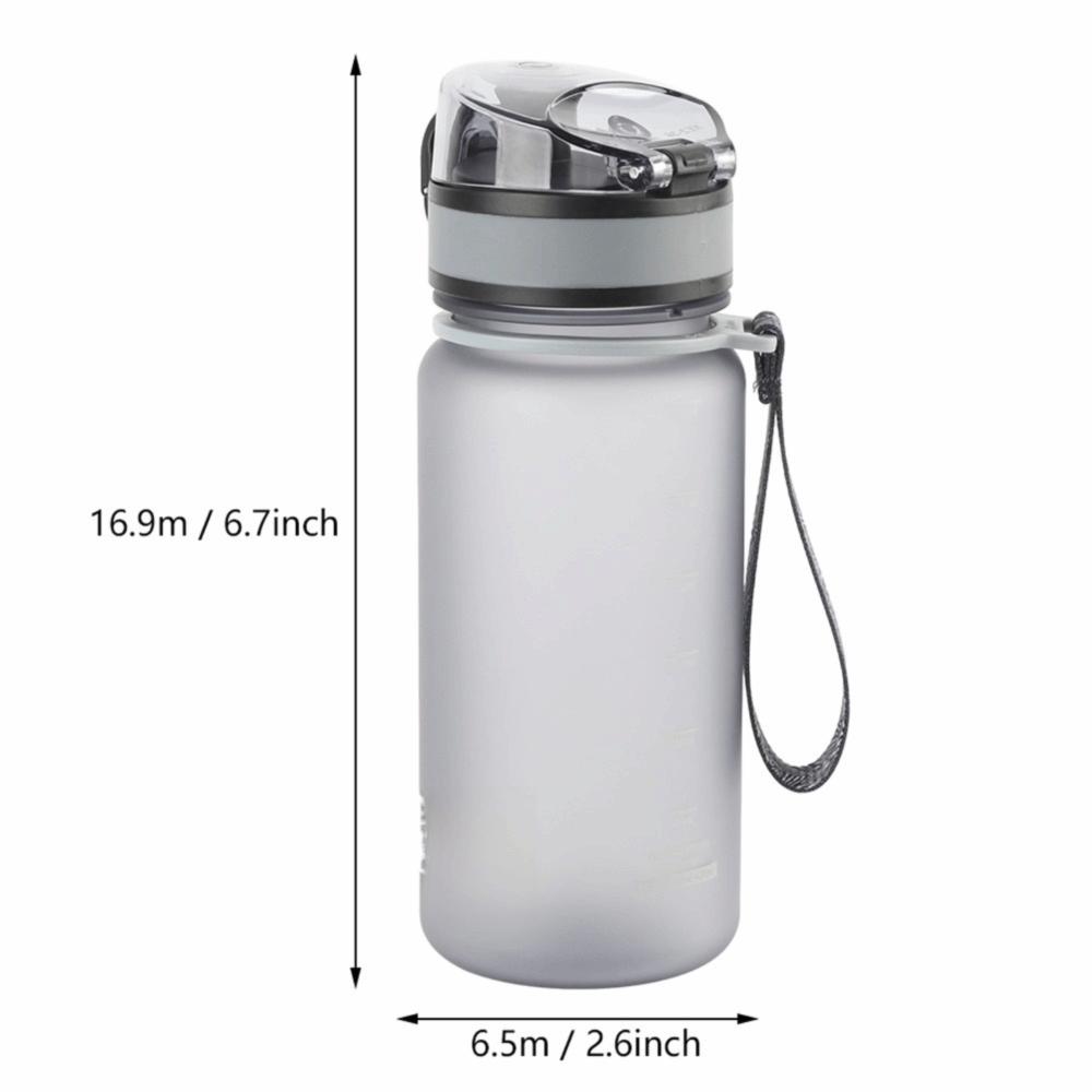 Direct‑drink Opening Hydration Container 350ml Drink Bottle Open‑mouth Vessel Daily Water Intake