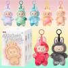 Popular Labobo Third Generations Plush Keychains Trendy Bubble Mart Soft Short Vinyl Plush Doll Toy Cute Cartoon Pendant for Schoolbags Handbag Car