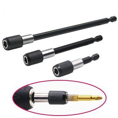 1 Pcs Extensions Quick Change Extension Bit Set 1/4 Inch Hex Rod Shank Long Handle Screwdriver Extension Holder Extension Rod Tools