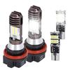 Meliore HS5 LED Headlight Position Light Bulb, White, PCX125, PCX150, JF28, KF12, Etc., Set of 4