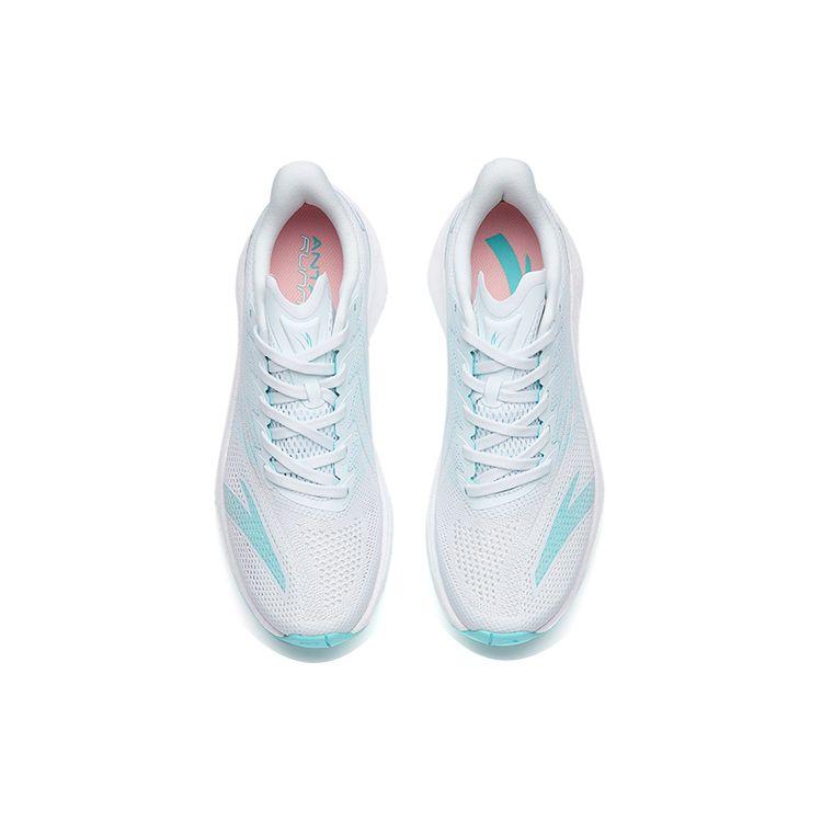 Anta Mach 2.0 Non-Slip Durable Low-Top Running Shoes Women Sneaker White Blue 122235583-6