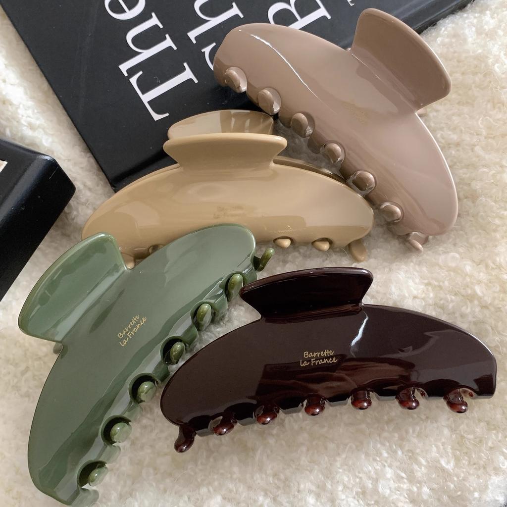Acetic Acid Gripper High-end Hair Gripper Updo Shark ClipHair AccessoryElegant Headwear Large Clip