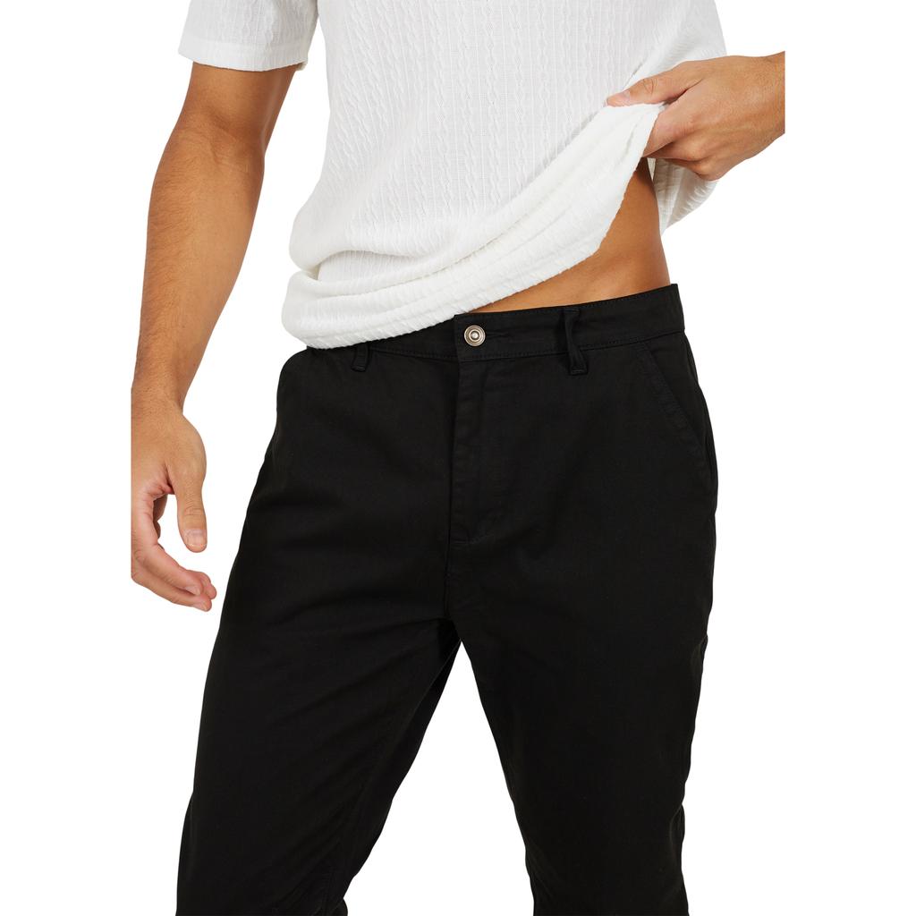 BRAVE SOUL Mens Armstrong Cotton Button Chinos