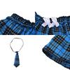 Women School Girl Uniform Costume Lingerie Halloween Sexy Fancy Dress Outfit