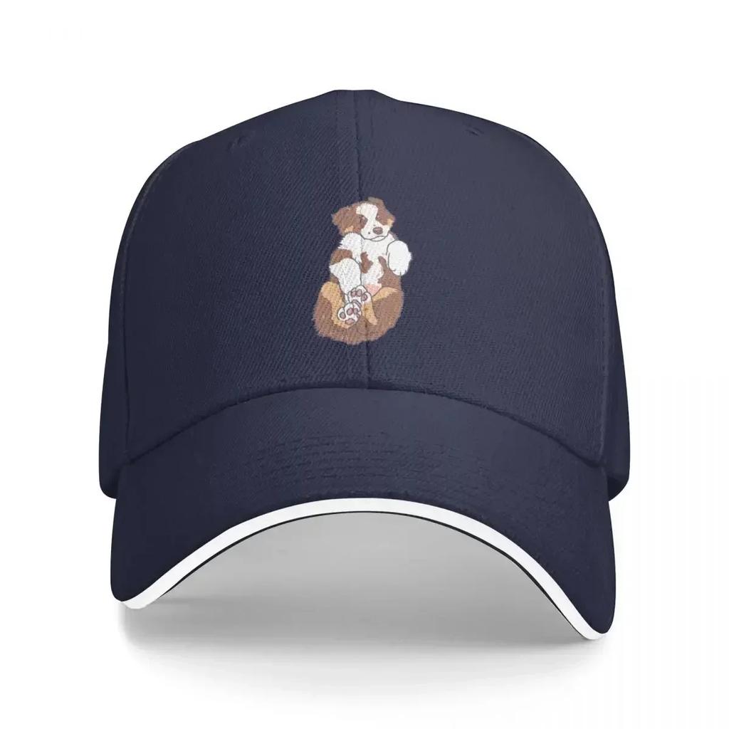 Red Tri Aussie Puppy Baseball Cap Brand Unisex cap dad hat Golf Wear Visor WoUnisexs Hats Unisexs