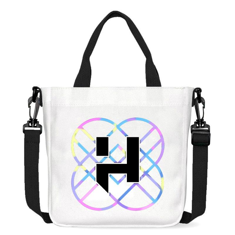 KPop Demon Hunters Crossbody Bags Women Rumi Mira Zoey Purple Handbag Girls Travel Shopping Canvas Shoulder Bag for S Kid Friendly Entertaining Fun