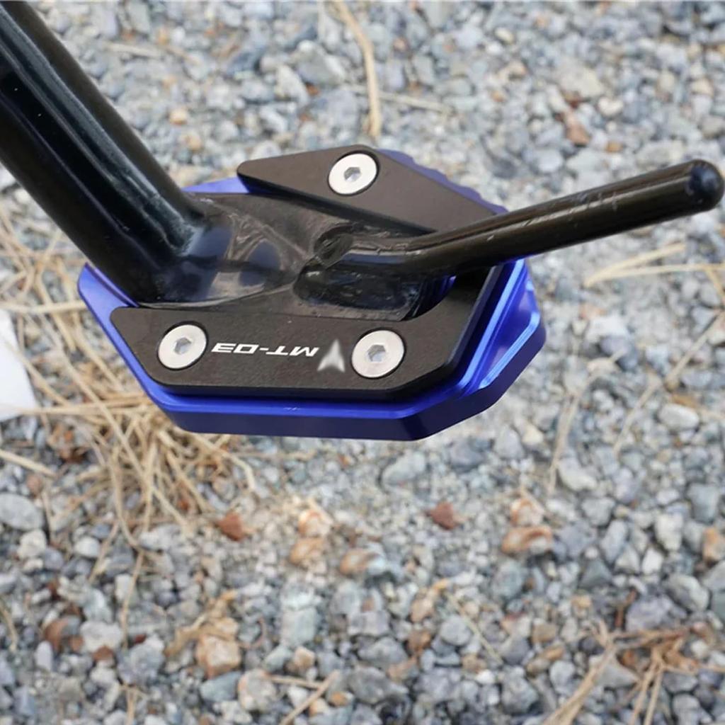 XIAXIA For MT03 YZFR3 MT-03 YZF R3 2025 CNC Motorcycle Side Stand Extension Pad