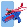 Foam Airplane Toy with Launcher 2 Flight Modes No Batteries Required Fun Long Easy Assembly Kids Outdoor Catapult