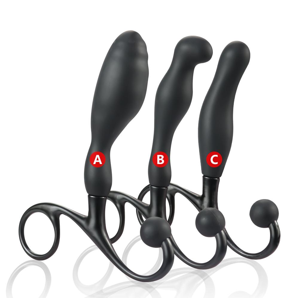 Silicone Vaginal Stimulation Anal Plug 2 In 1, Male Prostate Stimulation, Female Vaginal Anal Masturbator, Adult Sex Toys 18+