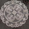 Modern classical embroidery square table mat vase fruit tray table lamp pad cloth furniture cover cloth wedding banquet decor