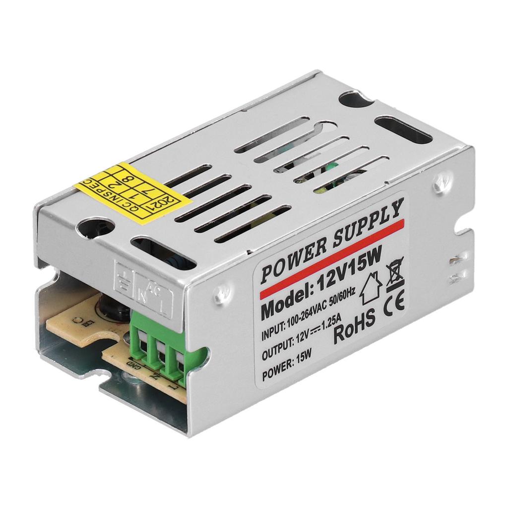 YY?15?12 Switching Power Supply Regulated Transformer Driver for LED Strip Light 15W 12V 1.25A