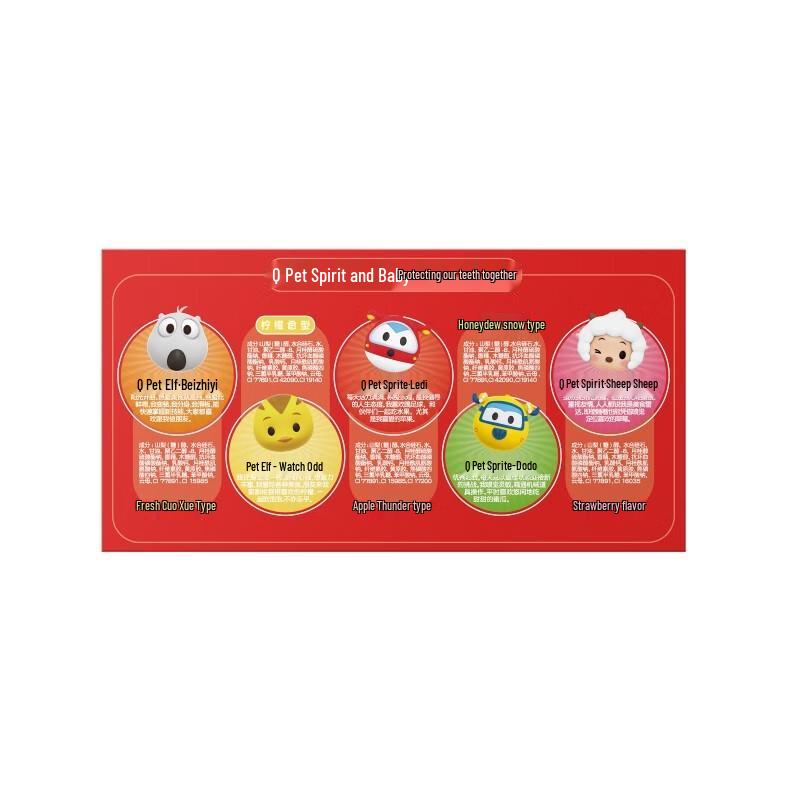 Saky Kids' Magic Rainbow Toothpaste Set