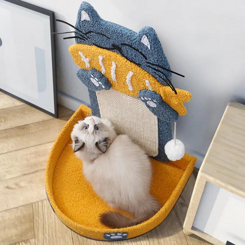 Hanging Cat Scratching Pad Claw Grinder Funny Wear-resistant Playing Training Exercise Toys Pet Supplies Cat Scratcher Scraper