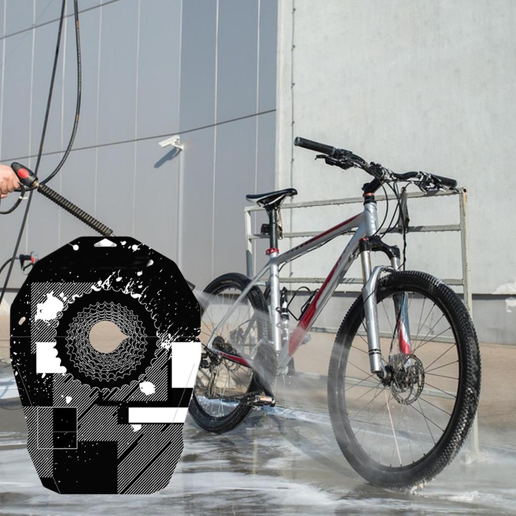 Cycling Disc Covers Protective Bike Brake Disc Cover Lightweight Waterproof Easy-To-Clean Protector for Oil Stain Prevention