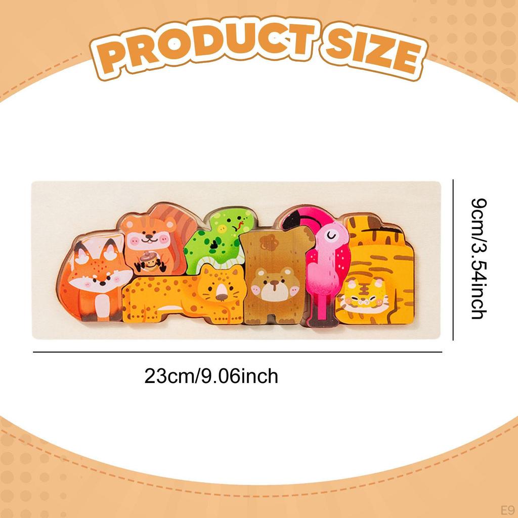 Kids Brain Teaser Boards Interactive Wood Puzzles Learning Toys for Preschool Children Stocking