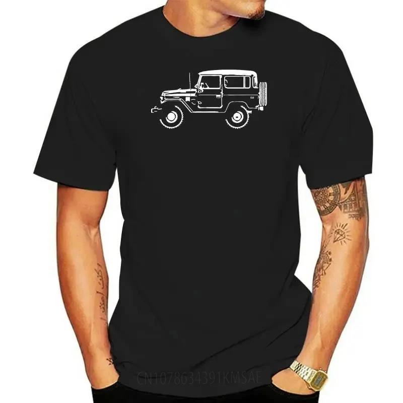 Multiple Colors Sizes - Japanese Car New Fashion Men'S T-Shirts Short Sleeve Tooyotan Bj40 Fj40 Land Cruiser Men T-Shirt
