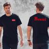 Perazzi Ammunition Guns Firearms Logo - Custom Front And Back Tee T-shirt